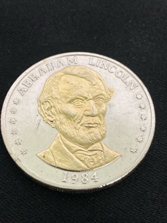 1984 Abraham Lincoln Double Eagle .999 Silver