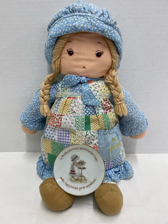 Holly Hobbie Doll & Plate