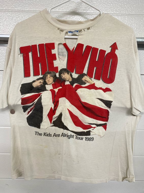 Vintage The Who 1989 Concert T-Shirt