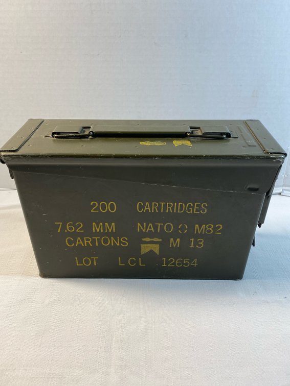 Ammo (Metal) Can 200 Cartridges (7.62 MM)