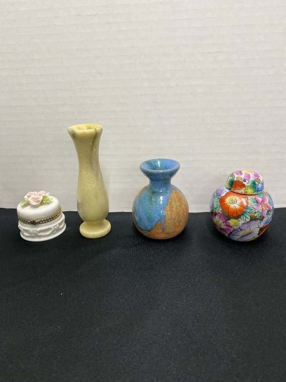 Vases & Trinket Box