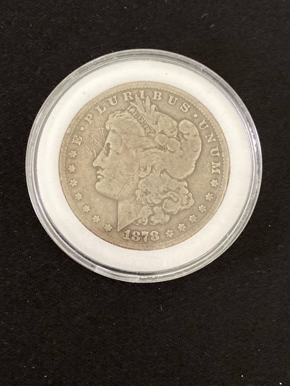 1878-P Morgan (90% Silver) 1st Year of Morgan Dollar Coin