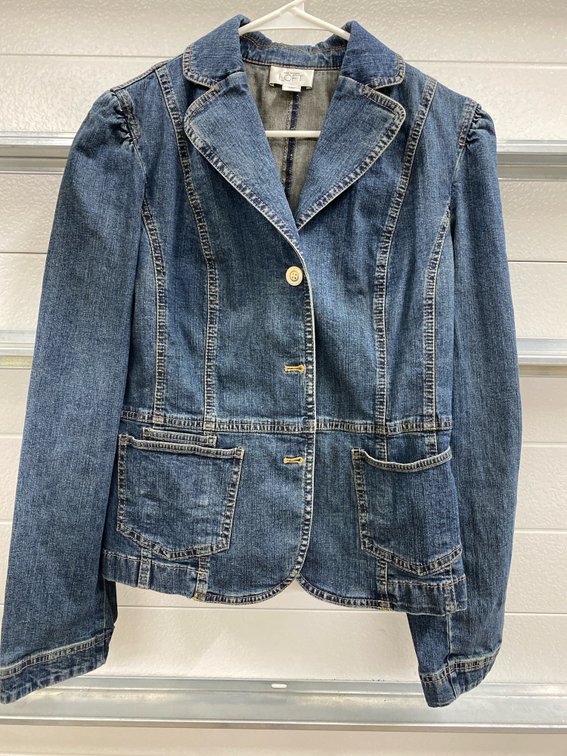 Ann Taylor Loft Light Jean Jacket (Size 8)