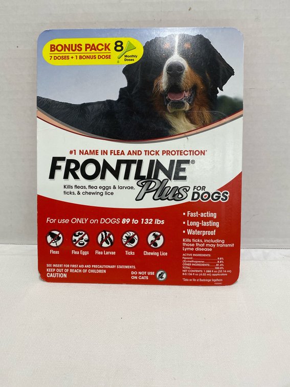 Frontline (Flea & Tick Protection) 8 Monthly Doses (New)