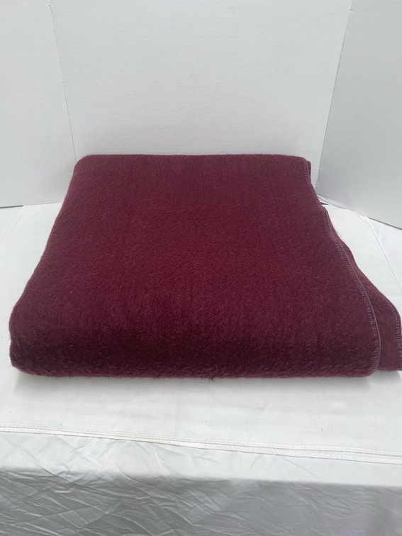 LARGE… 88-inches x 84-inches Heavy Wool BLANKET