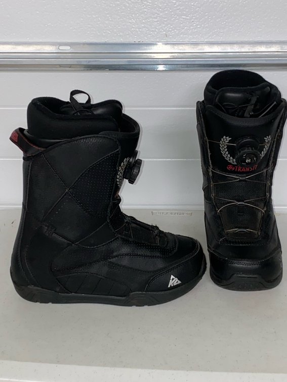 K2 (Size 8) Transit BOA SNOW Board Boots (Great Condition)