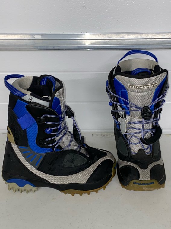 Salomon Ruby Custom Fit 3-D (Size 9.5) Snow Board Boots (Good Condition)