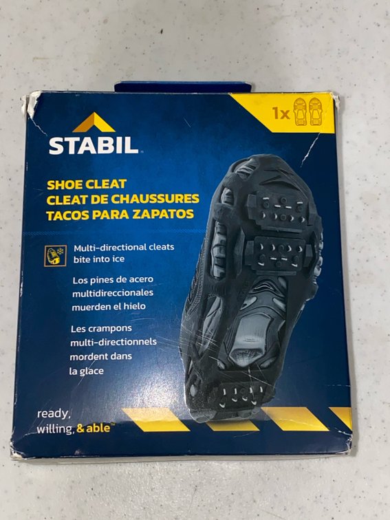 Stabil (NEW IN BOX) Shoe Cleat (Size Large) Unisex