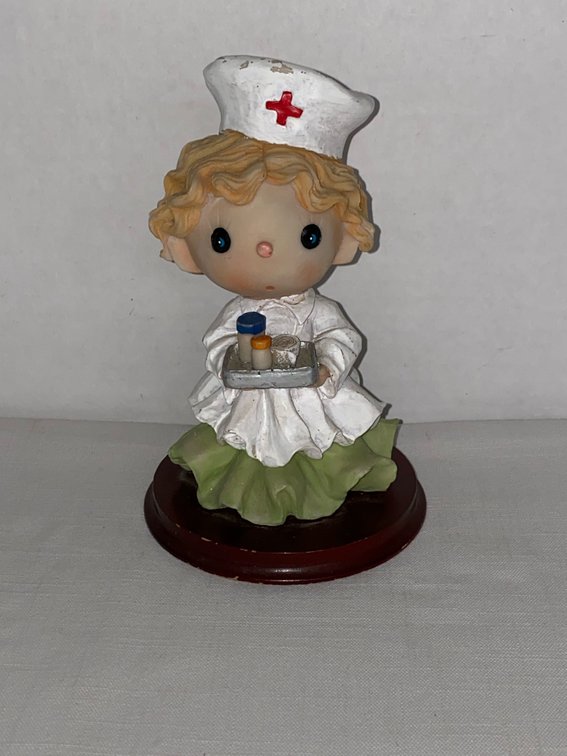 VINTAGE… Nurse Figurine (Resin) Mid-20th Century
