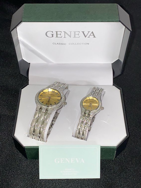NEW IN BOX (His & Her’s) Geneva Classic Watch Collection