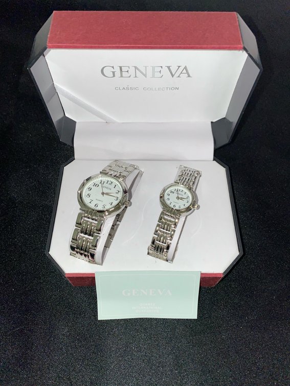 NEW IN BOX (His & Her’s) Geneva Classic Collection Watches