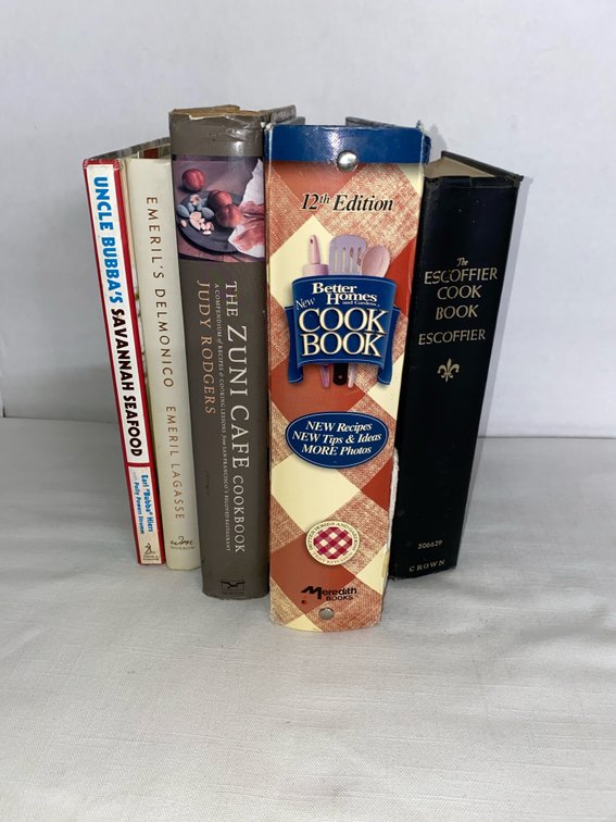 (5) Vintage Cook Books