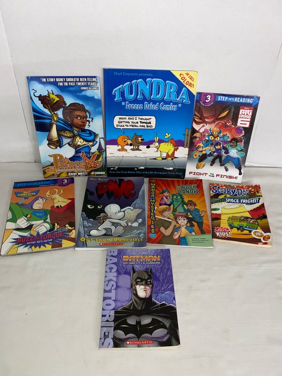 Lot of (8) Animated Books