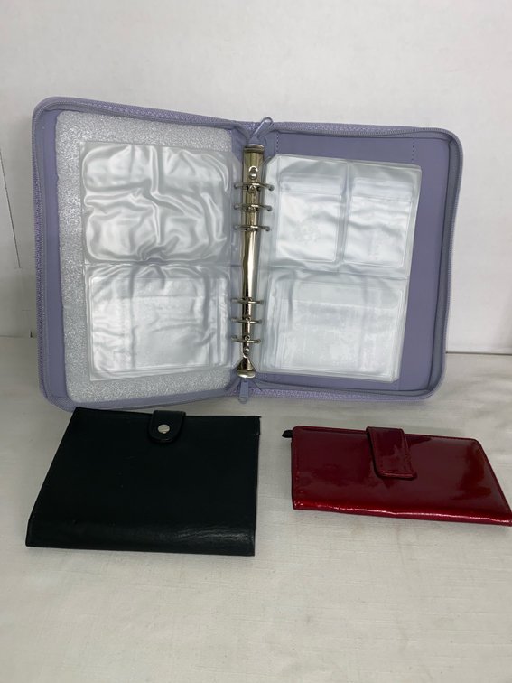 NEW…Jewelry Travel Organizer Book & (2) Wallets/Card Holders