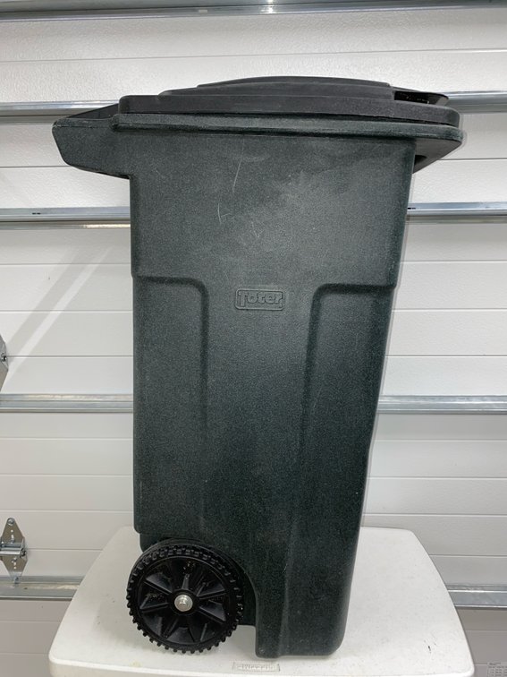 32–Gallon Rolling Toter “Heavy Duty” Trash Can