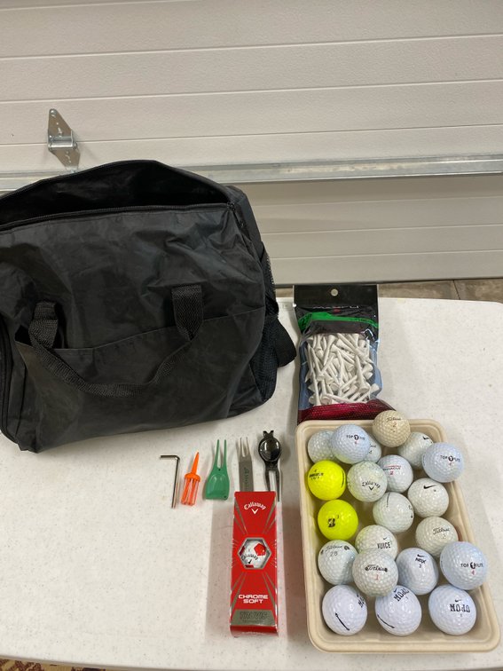 Golf Balls (24) & More