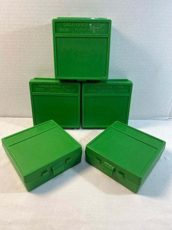 Case-Gard P100 Ammo Boxes (5) Magnum 4