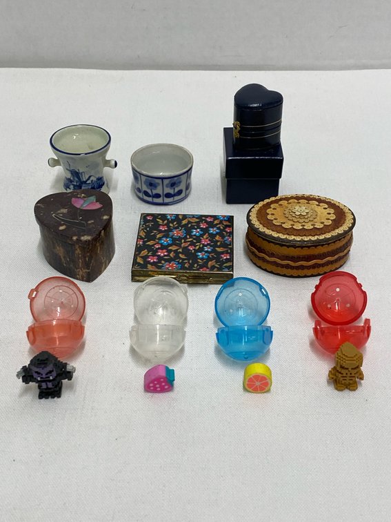 (10) Trinket Boxes/Jewelry Dish Holders++++