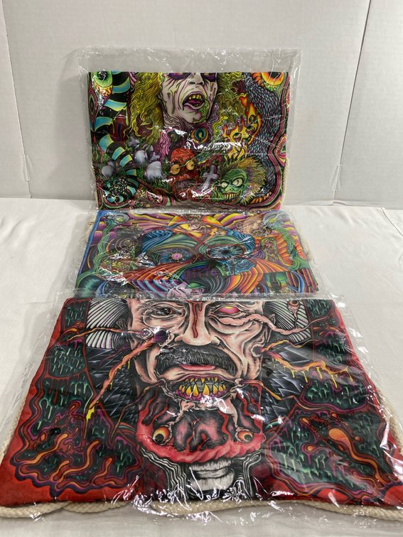 (3) Cosmic Creations Drawstring Backpack Bags "NEW"