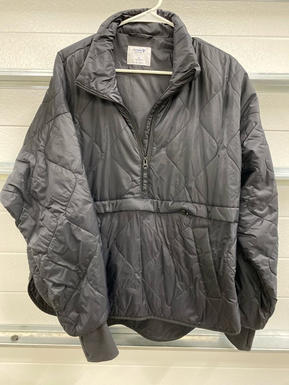 Old Navy Active 1/2 Zip Front Pouch Pocket Water Resistant Jacket (Size Med)