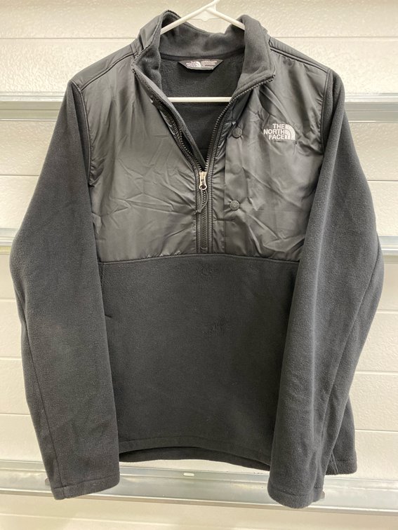 The North Face 1/2 Zip Fleece Jacket (Size Women’s LG)