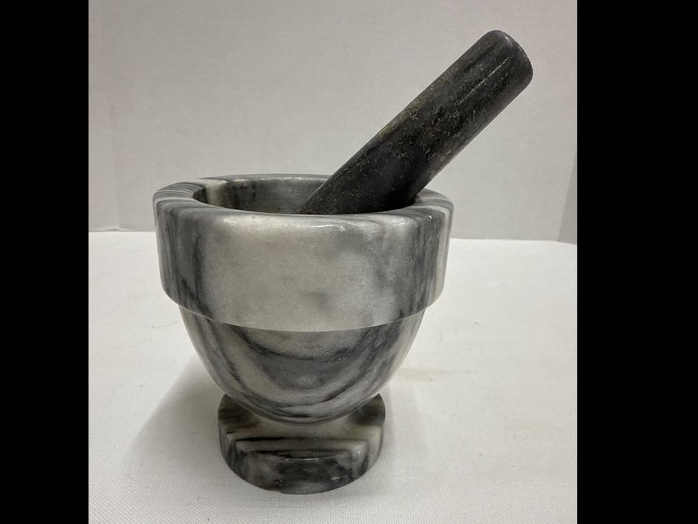 Marble Mortar & Pestle