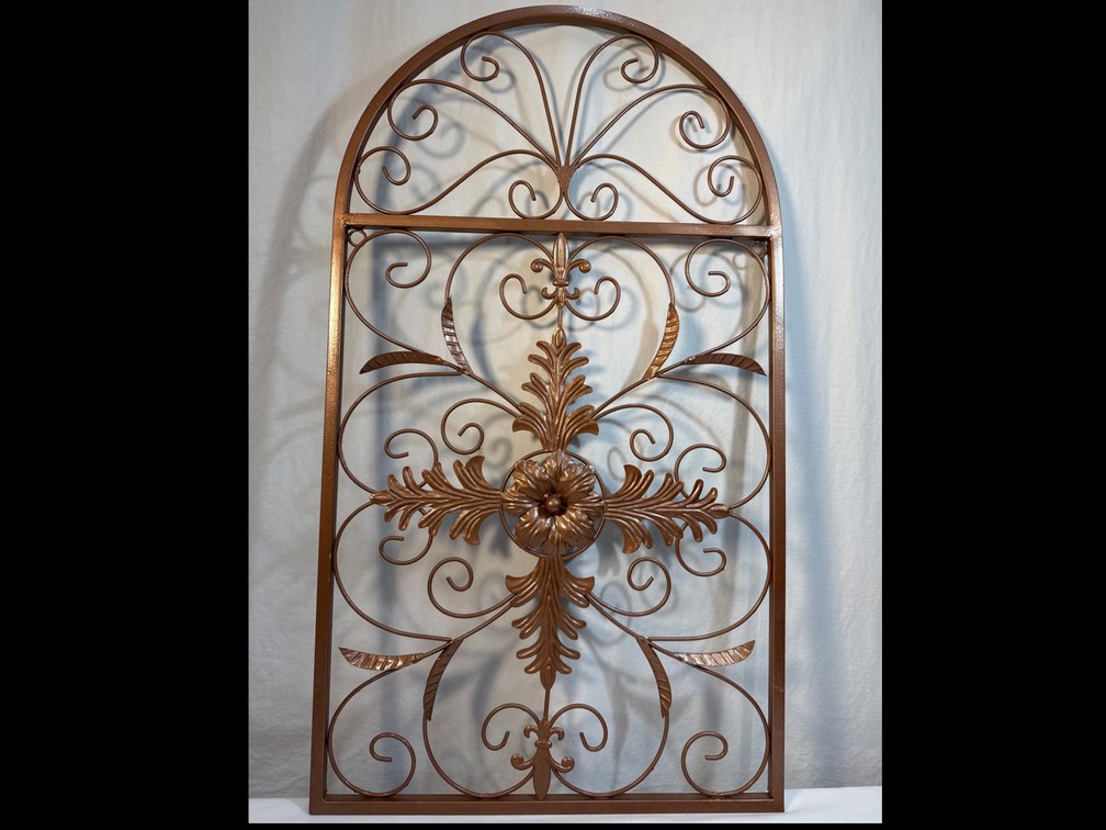 Metal Scrolled Wall Decor