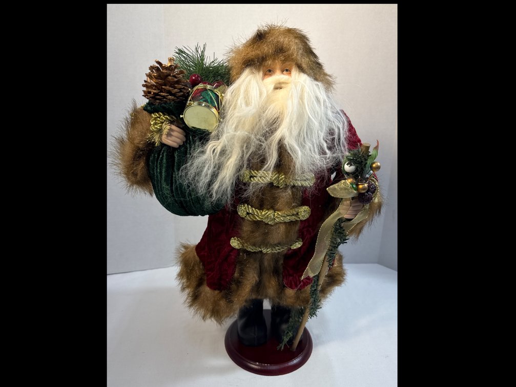 Tall Santa Figurine