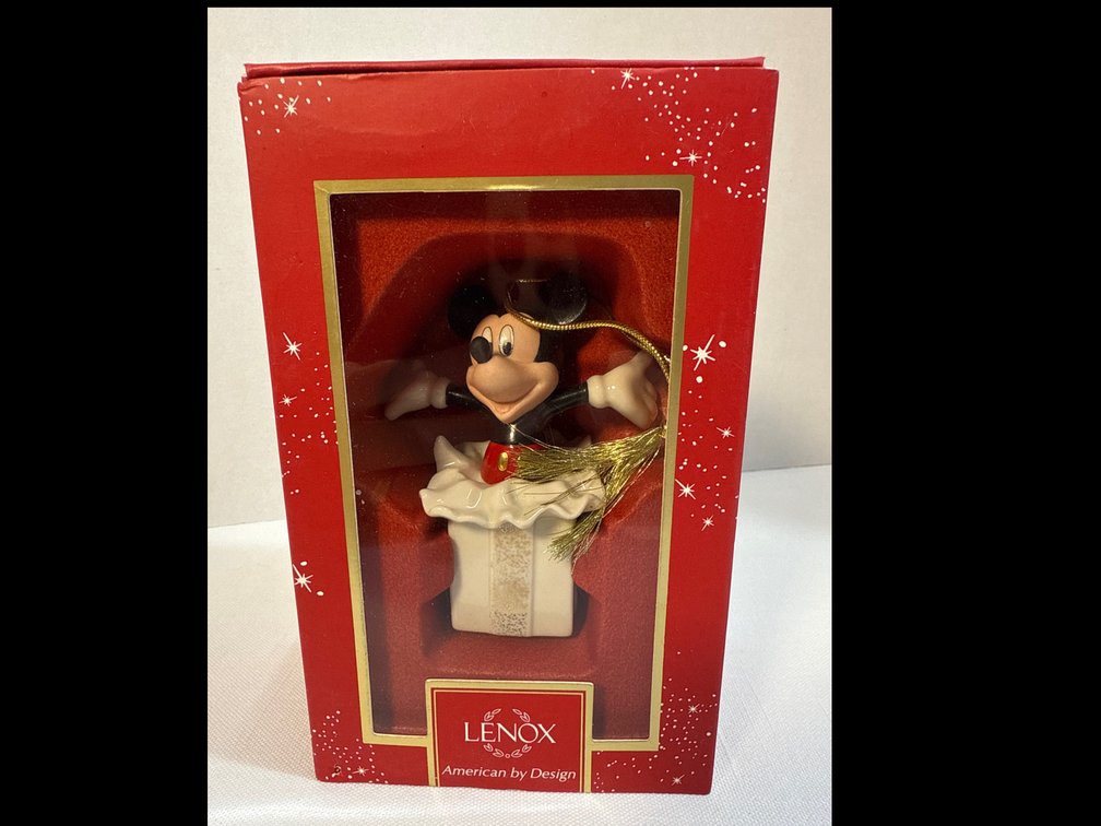 Lenox Mickey Ornament (NIB)