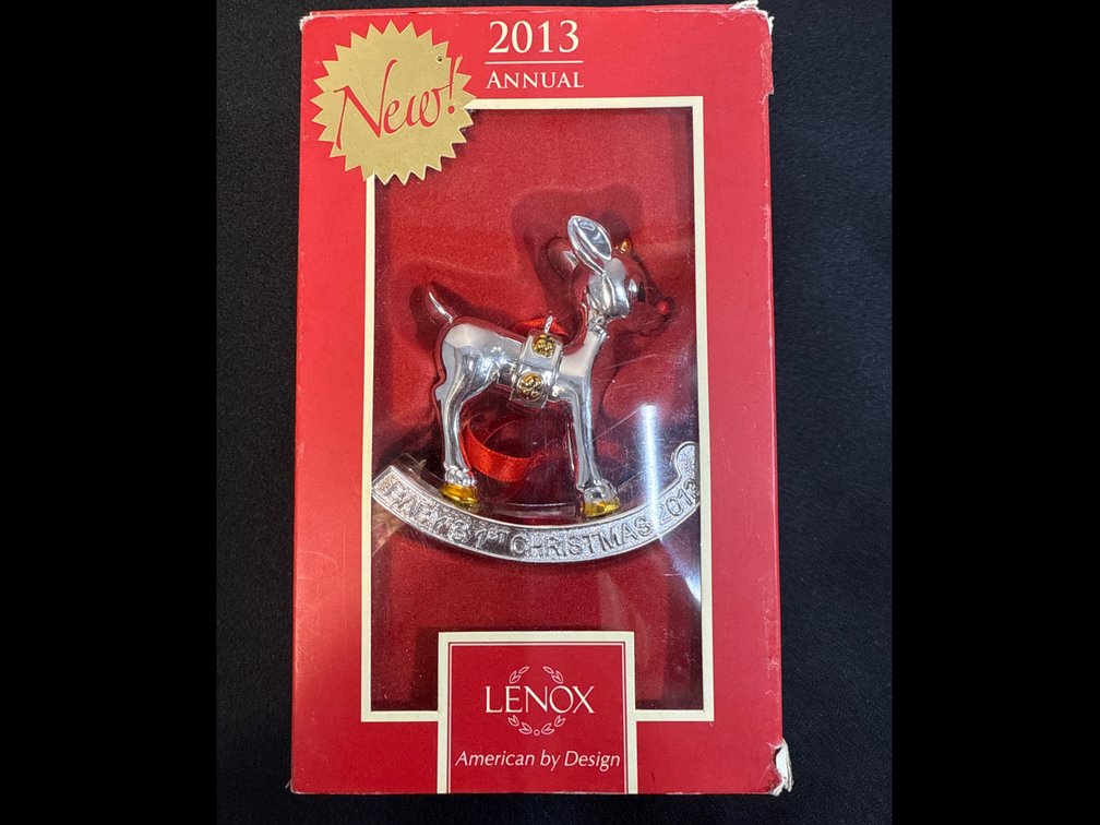 Lenox Baby’s 1st Christmas Ornament