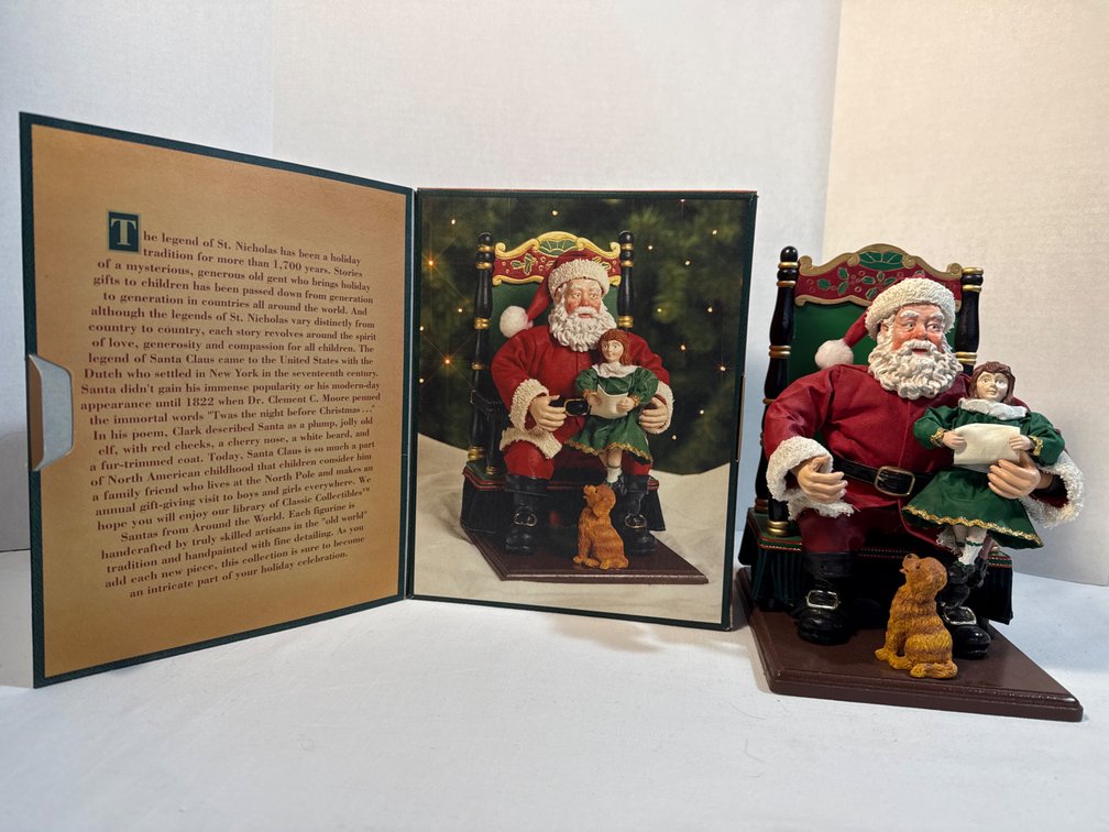 Santa From Around The World Figurine