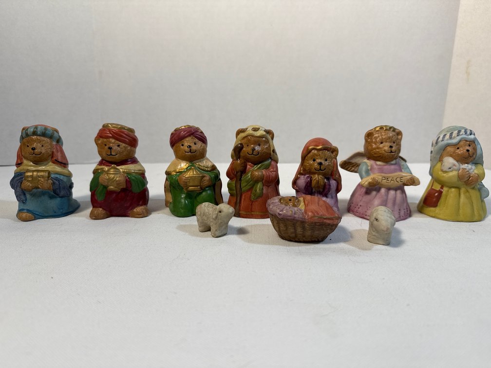 Teddy Bear Nativity Set (10)