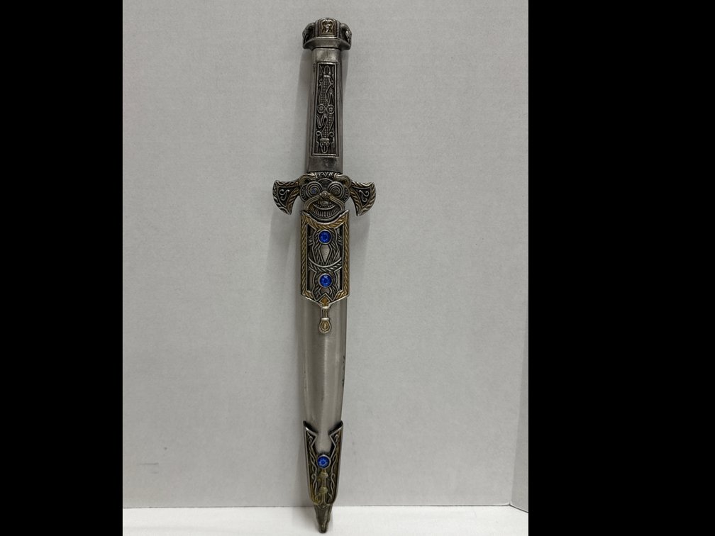 Medieval Style Jeweled Dagger