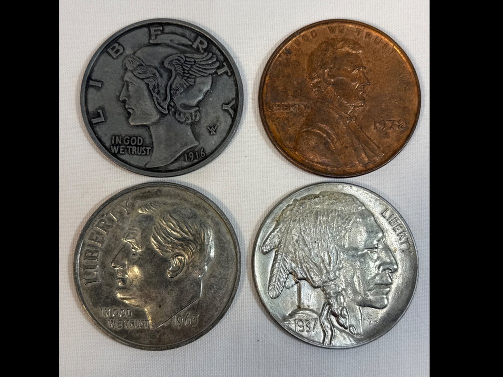 Replica LARGE Coins