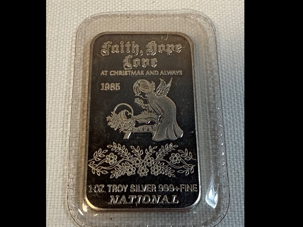 Christmas Always SILVER Bar