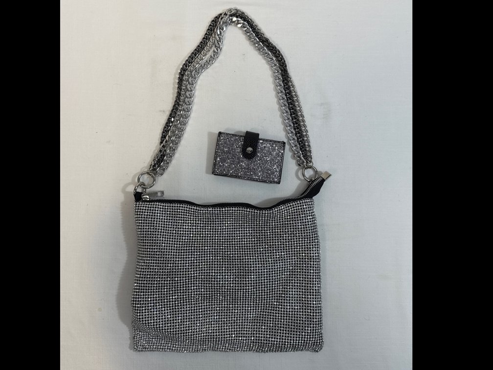 Rhinestone Purse & Wallet (2)