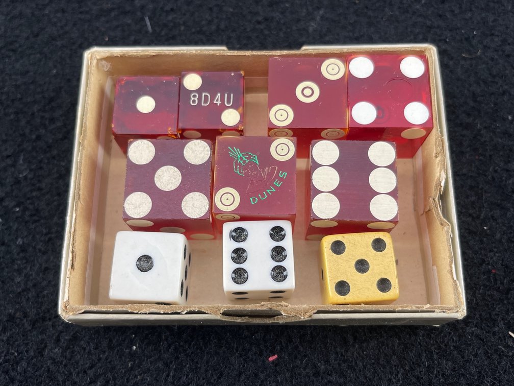 Collection of Las Vegas Dice