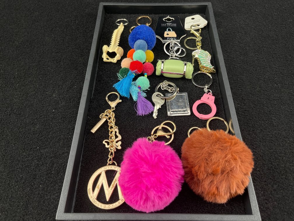 Collection of Fashion Keychains