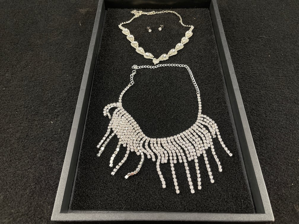 Rhinestone Statement Necklaces