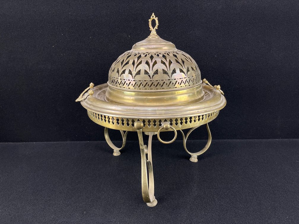 Vintage Brass Brazier