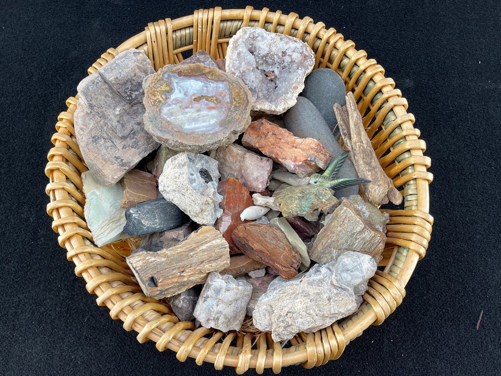 Collection of Rough and Polished Geodes