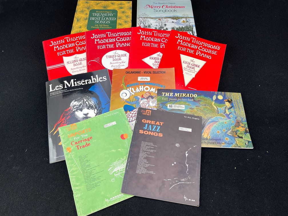 Vintage Collectable Sheet Music Books