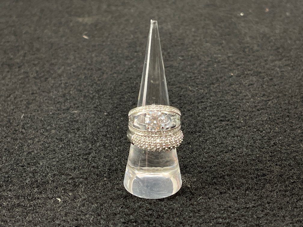 Swarvoski Vitality and Domed Ring