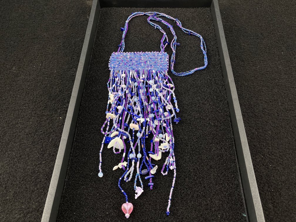 Beaded Amulet Necklace