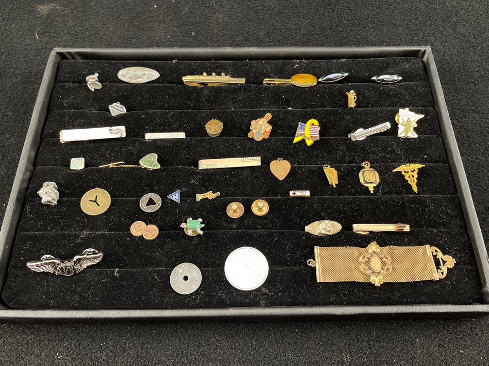 Collection of Vintage Pins and Charms