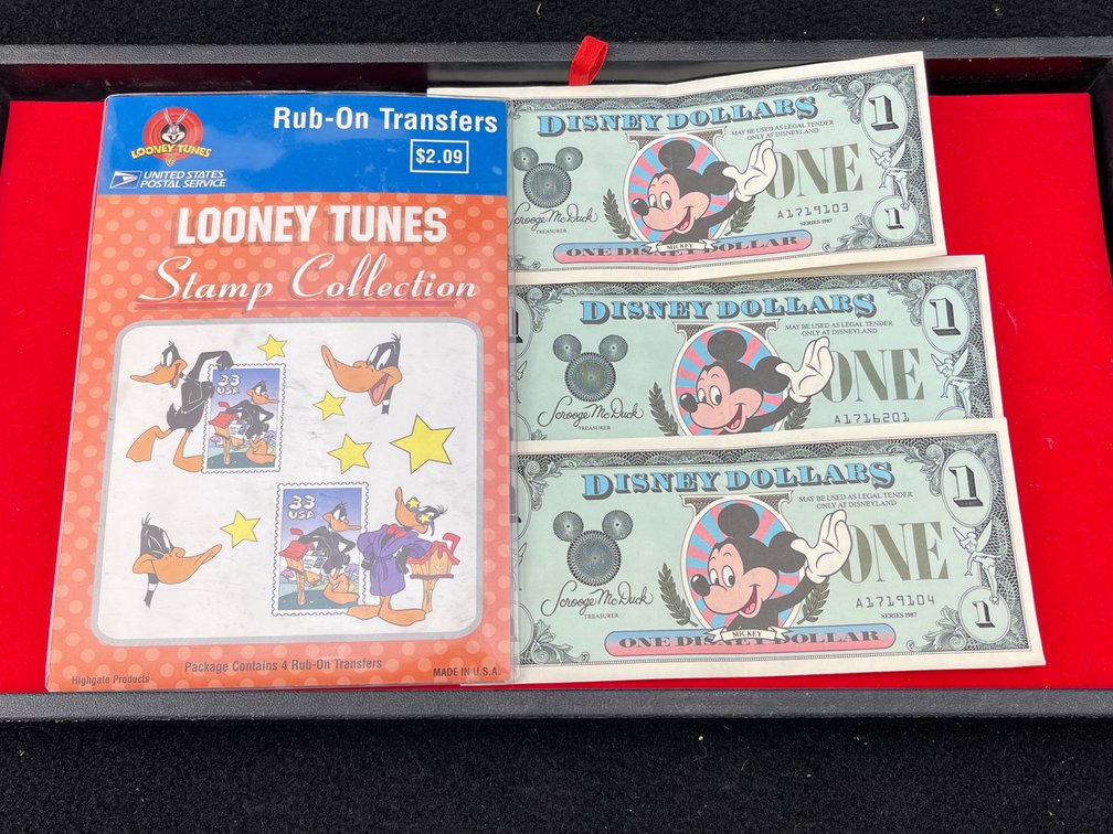 Disney Dollars and Stamps