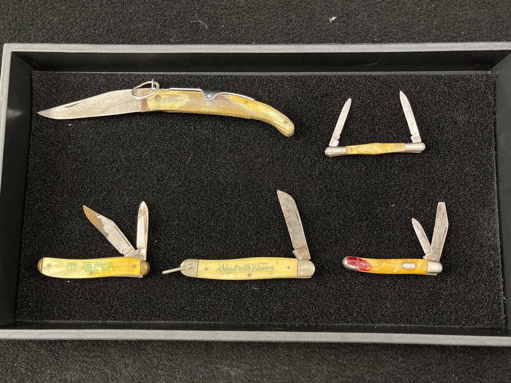 Collection of Vintage Folding Knives