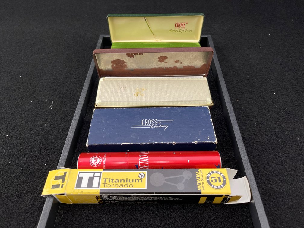 Collection of Vintage Pen Cases