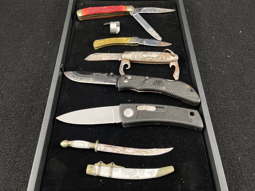 Assortment of Folding Knives