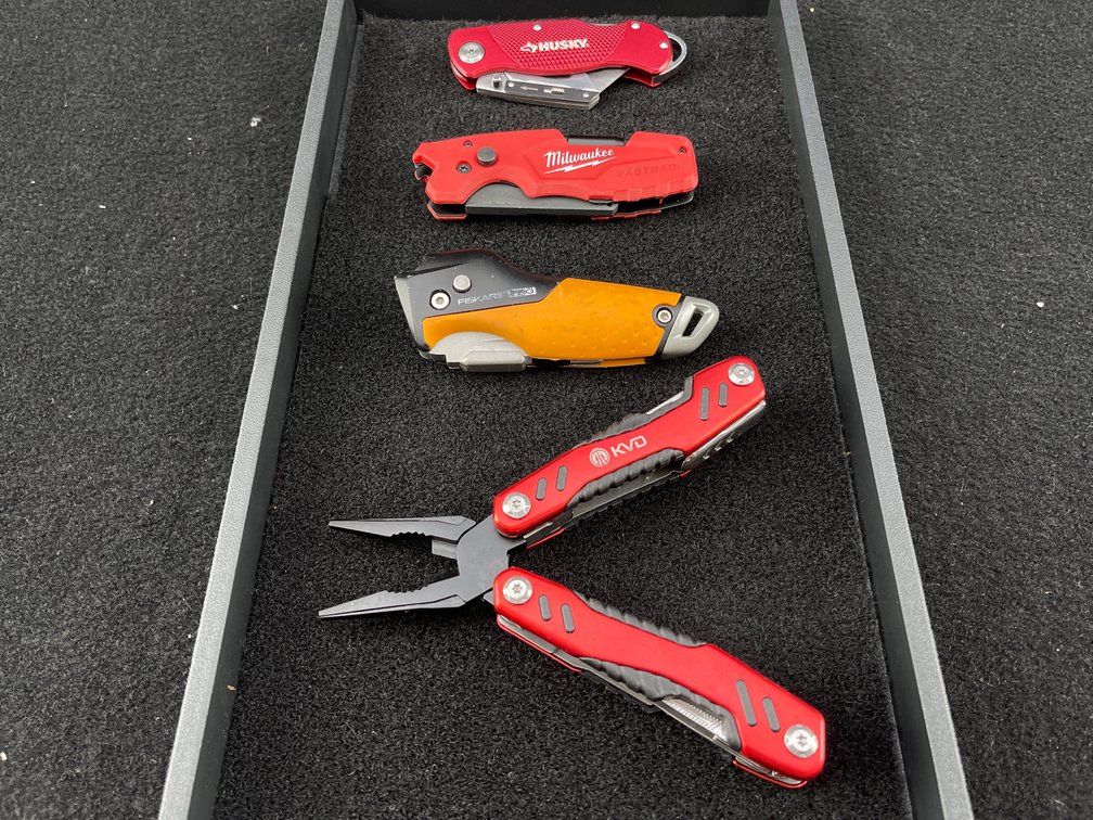 Box Knives and Multi-Tool